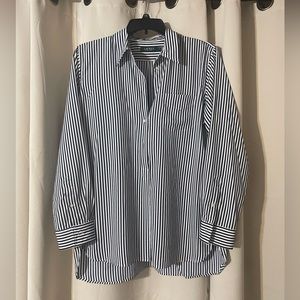 Lauren button blouse size XL
